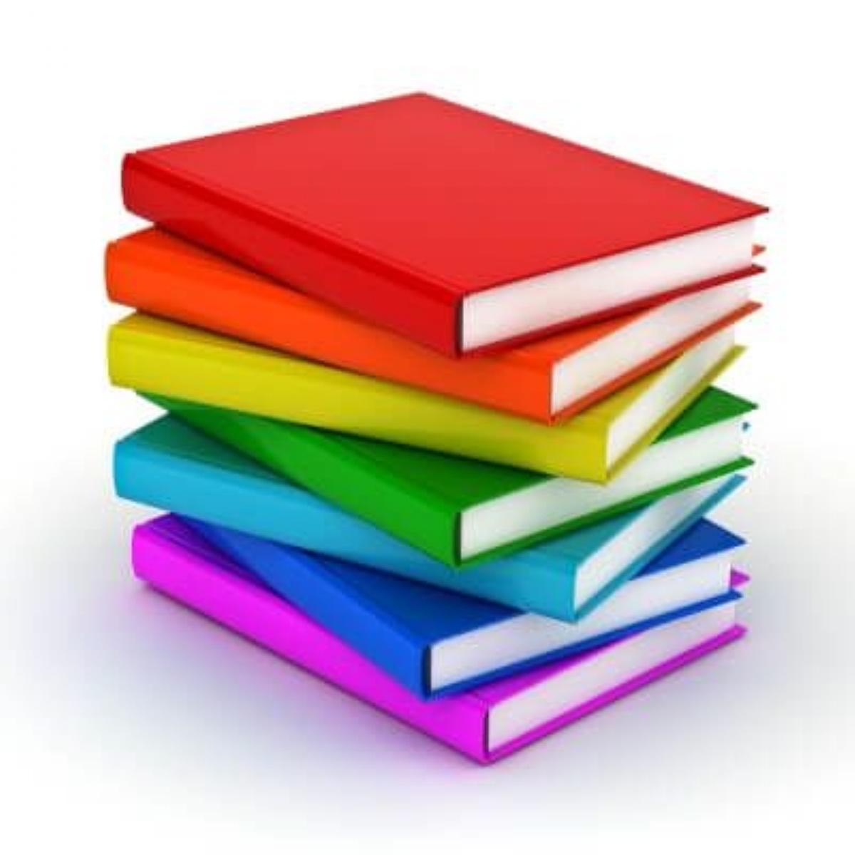 Цветные рисунки книг
